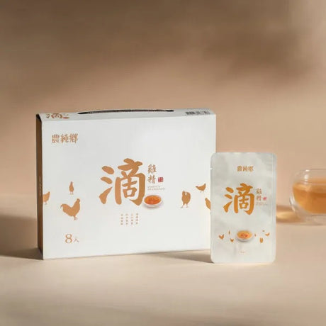 Nong Chun Xian Essence of Chicken 8 Pack 農純鄉滴雞精 (常溫8入/盒) x 4 Pack