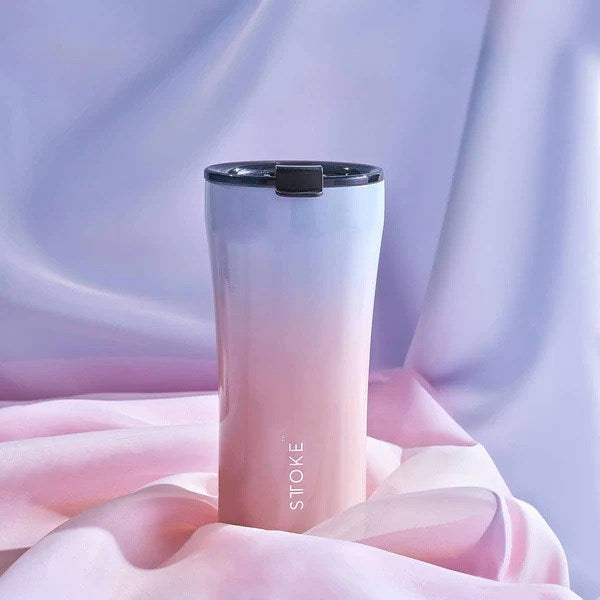 STTOKE Ceramic Leakproof Cup - Sky Blush V2 (Limited Edition)