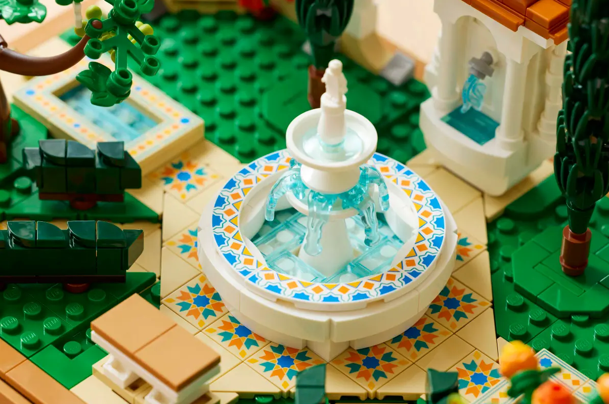 LEGO - Fountain Garden