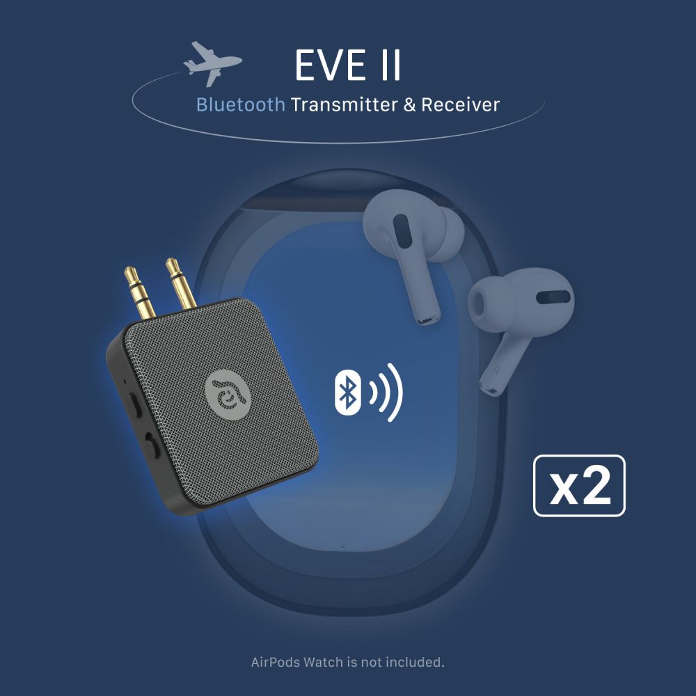 ADAM elements - EVE II Bluetooth Transmitter & Receiver x 2 Pcs