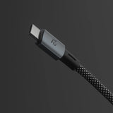 AADAM elements CASA MP100/200 USB-C to USB-C 240W Magnetic Charging Cable (Black)