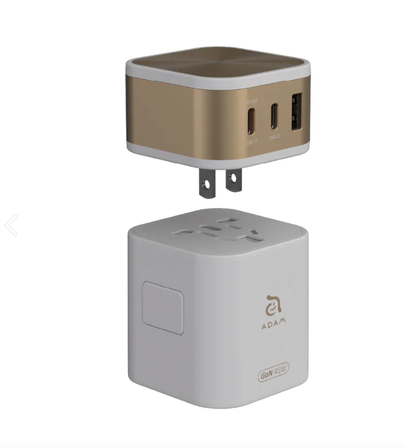 ADAM elements - OMNIA T45 Universal Travel Adapter (Early Apr Preorder)