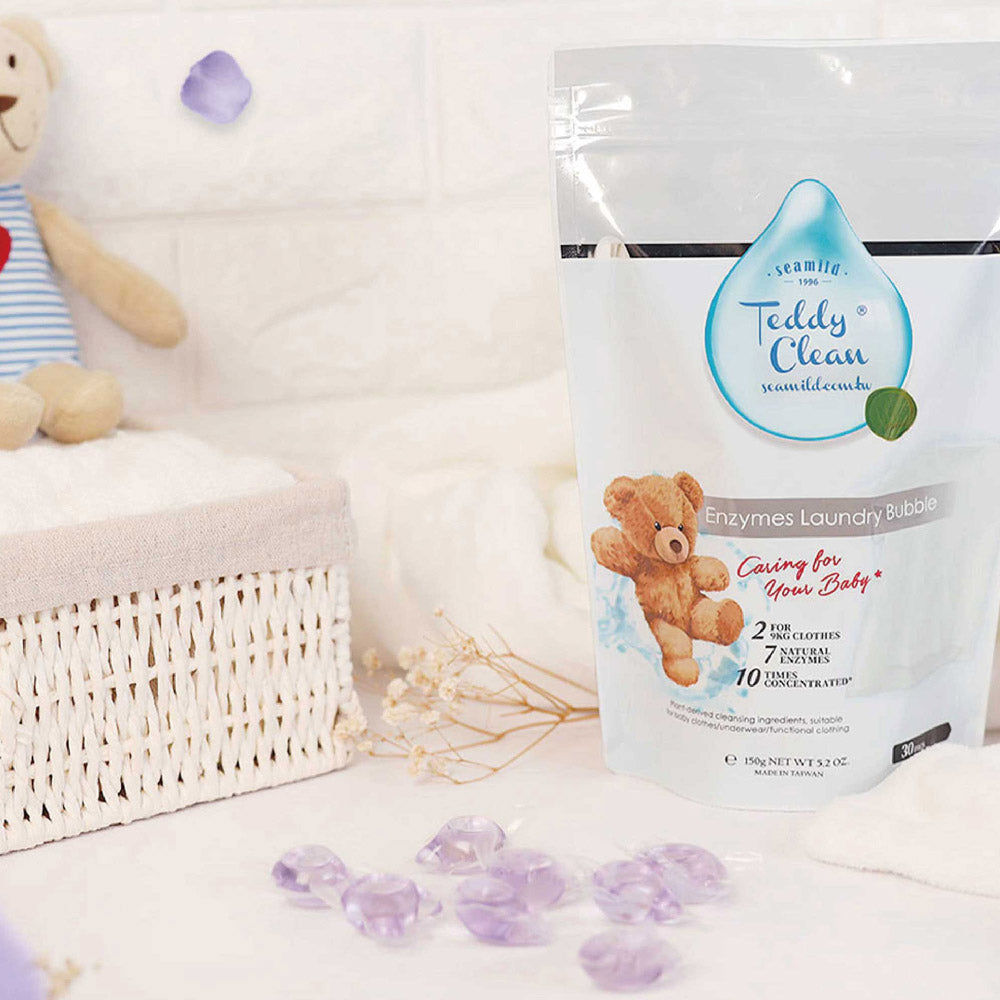 Sea Mild Teddy Clean Laundry Pods (5g x 30 pcs) Late Apr Preorder