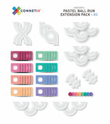 Connetix 80 pcs Pastel Ball Run Expansion Pack