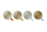 Le Creuset Stoneware Elements Set of 4 Cappuccino Mugs 200ml