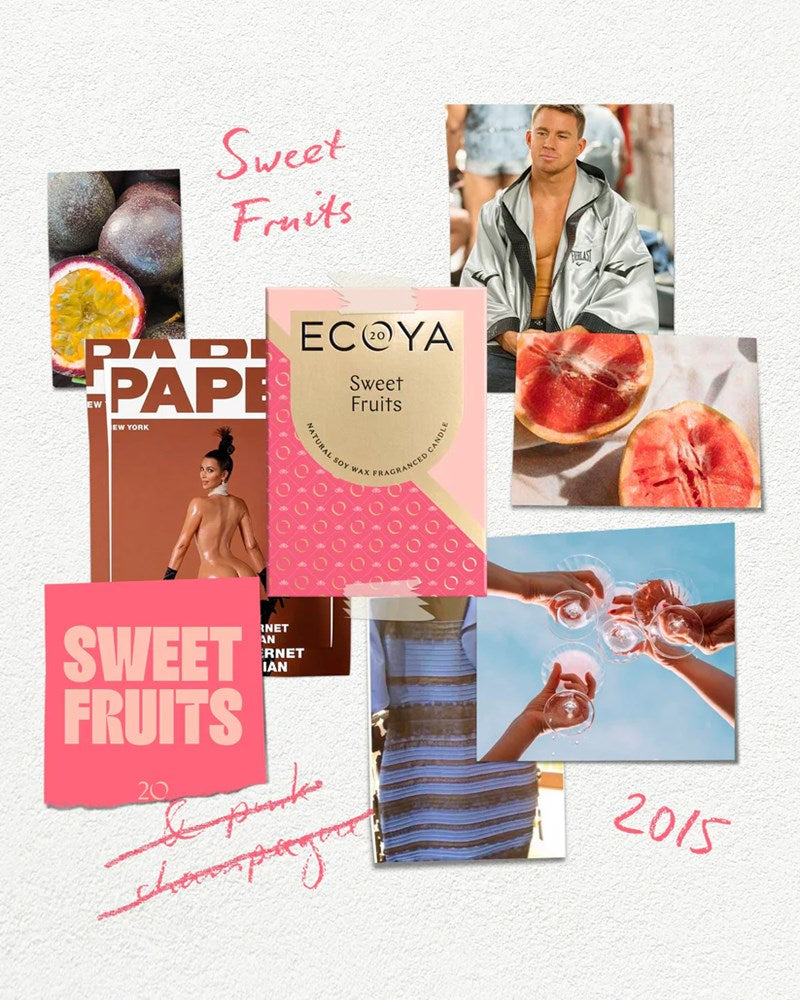 Ecoya  - Sweet Fruits Reed Diffuser Greatest Hits