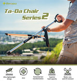 Ta-Da Foldable Cane Chair Series 2 82cm w Carrying Bag