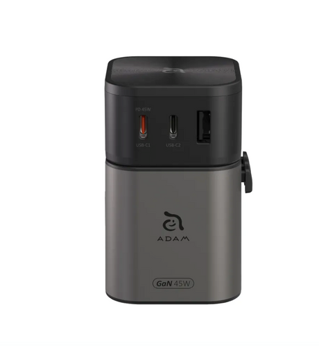 ADAM elements - OMNIA T45 Universal Travel Adapter (Early Apr Preorder)