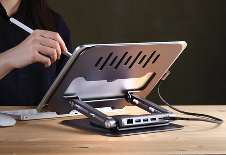 ADAM elements - CASA Hub Stand Pro USB-C 6-in-1 Laptop Stand Hub