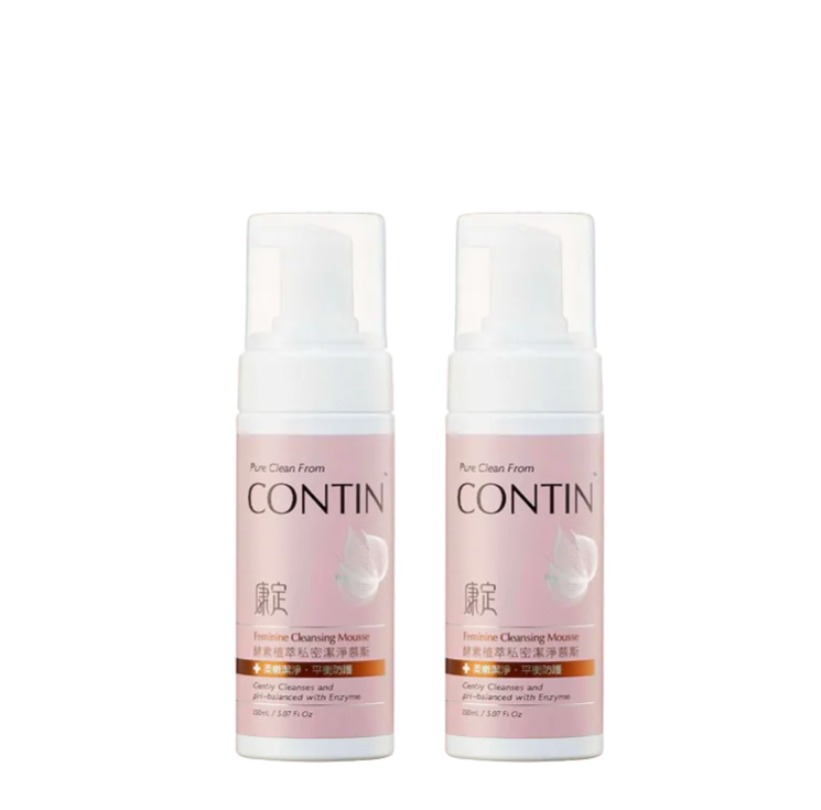 Contin Feminine Cleansing Mouse Bundle 康定酵素植萃私密潔淨慕斯 150ml x 2