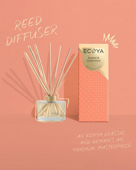 Ecoya  - Kowhai & Cedarwood Reed Diffuser Greatest Hits