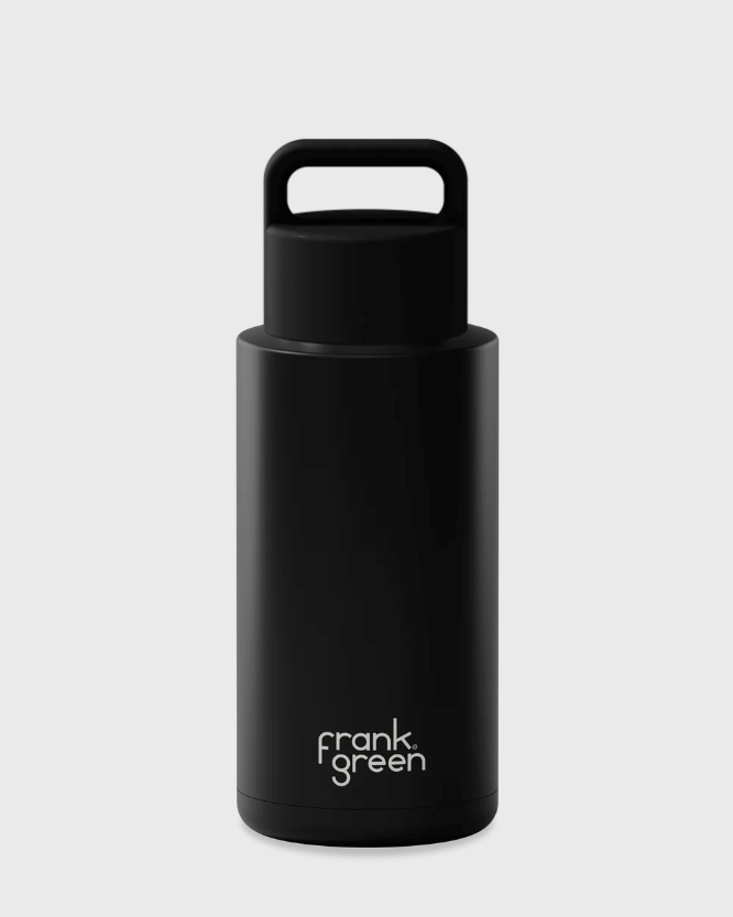 Frank Green Stainless Steel Ceramic Bottle with Grip Lid (1L)