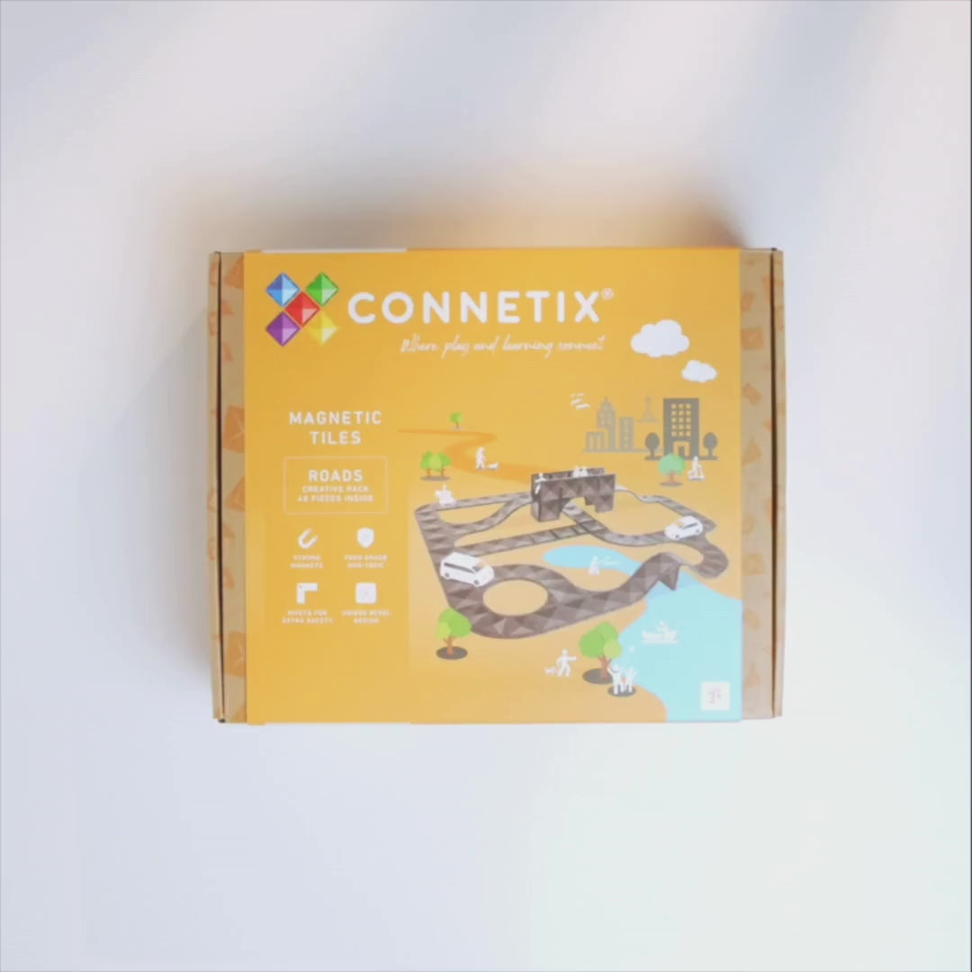 Connetix Creative Roads Pack 48 pc