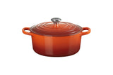 Le Creuset - Signature Round Casserole Cayenne