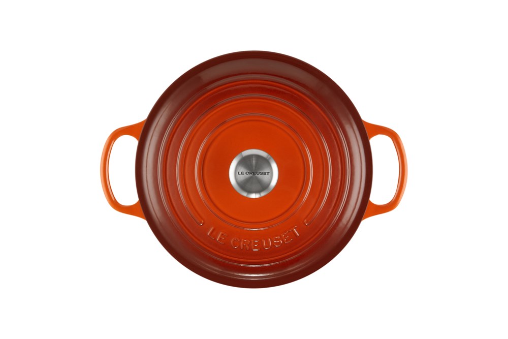 Le Creuset - Signature Round Casserole Cayenne