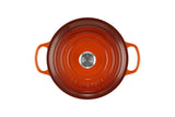 Le Creuset - Signature Round Casserole Cayenne