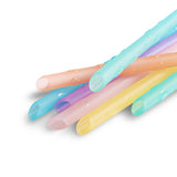 VIIDA - Joy rainbow Silicone Straw set