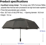 A.Brolly Portobello Large Travel Folding Umbrella - Original