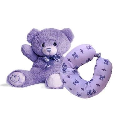 Bridestowe Bobbie™ Bear Travel Pillow