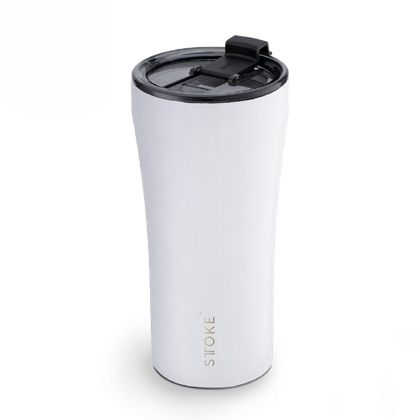 STTOKE Ceramic Leakproof Cup 16oz (460ml) - Angel White