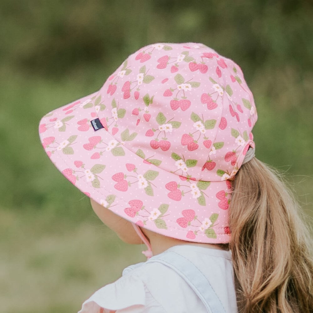 Bedhead Ponytail Bucket Sun Hat - Strawberry