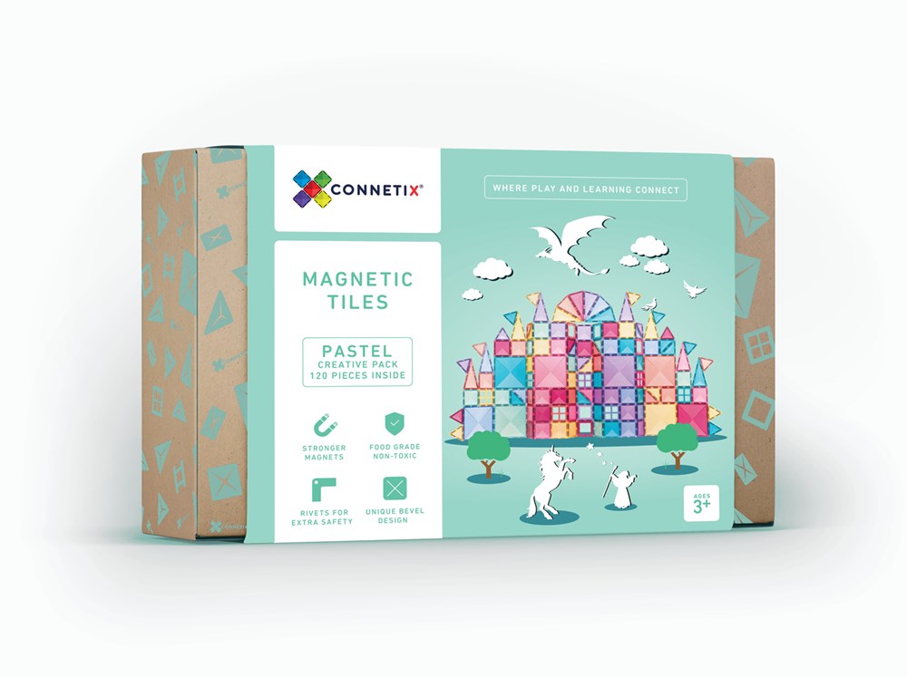 Connetix 120 pc Pastel Creative