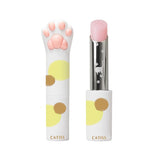 Catiss Calico Cat Paw Design Lip Balm - Pink Berry Awakening (Tinted)