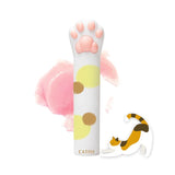 Catiss Calico Cat Paw Design Lip Balm - Pink Berry Awakening (Tinted)