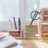 Moosy Life Moonlight Rose Gold Desk Organizer