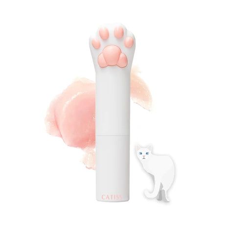 Catiss White Cat Paw Design Lip Balm - Original Pure Hydration