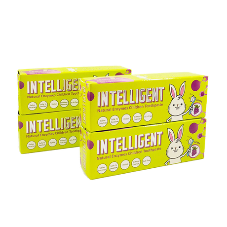 Intelligent - Natural Enzymes Toothpaste for Kid 40g x 4