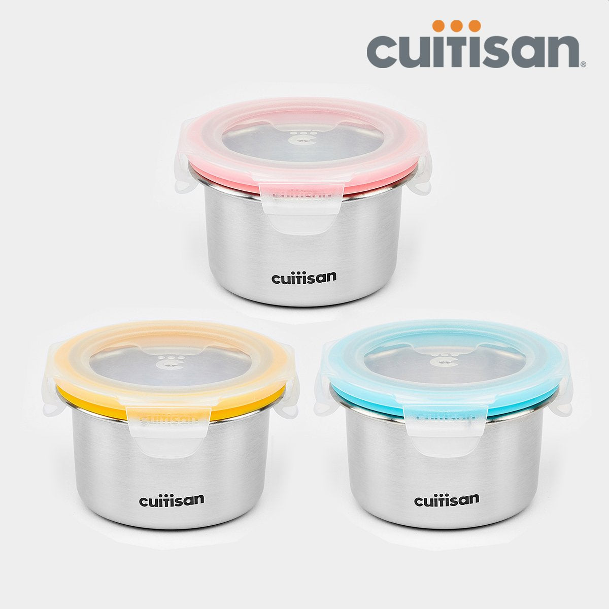 Cuitisan Baby Microwave-safe Lunch Box Set - 250ml (3p Set)