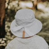 Bedhead Explorer' Kids Reversible Sun Hat - Finley / Blanc