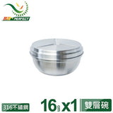 Perfect - 316 stainless Bowl with Lid (16cm)