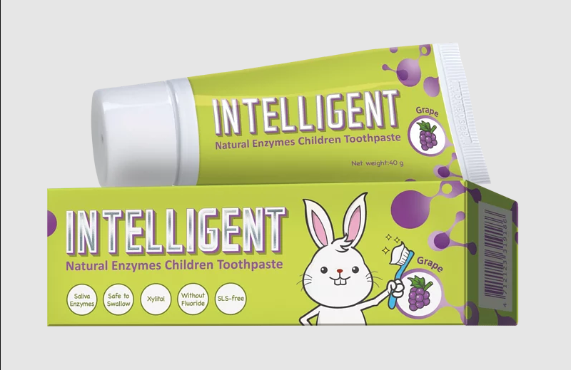 Intelligent - Natural Enzymes Toothpaste for Kid Bundle