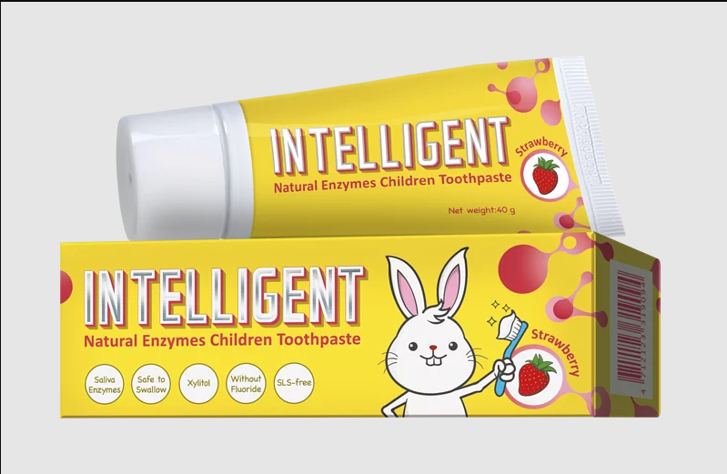 Intelligent - Natural Enzymes Toothpaste for Kid Bundle