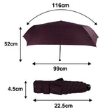 A.BROLLY Portobello Travel Folding Umbrella - Light (Manual)