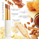 Lük beautifood Lip Nourish Chai Shimmer Natural Lipstick