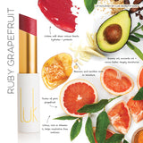 Lük beautifood Lip Nourish Ruby Grapefruit Natural Lipstick