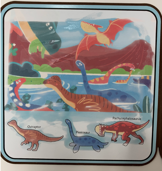 Mier Magic Water Doodle Book - Dino World