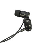 TechCenter - EARPHONE WITH MIC BLACK