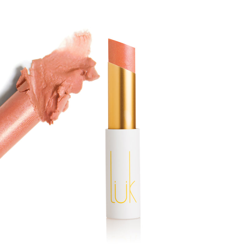 Lük beautifood Lip Nourish Peach Melon Natural Lipstick