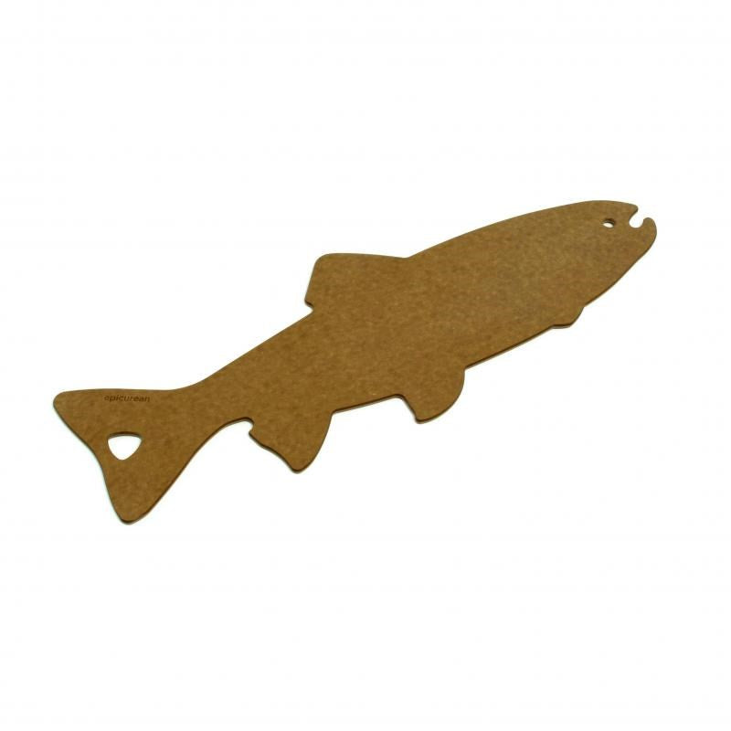 Epicurean - Trout Cutting Board BRD Nut/NAT 56x21x0.6cm