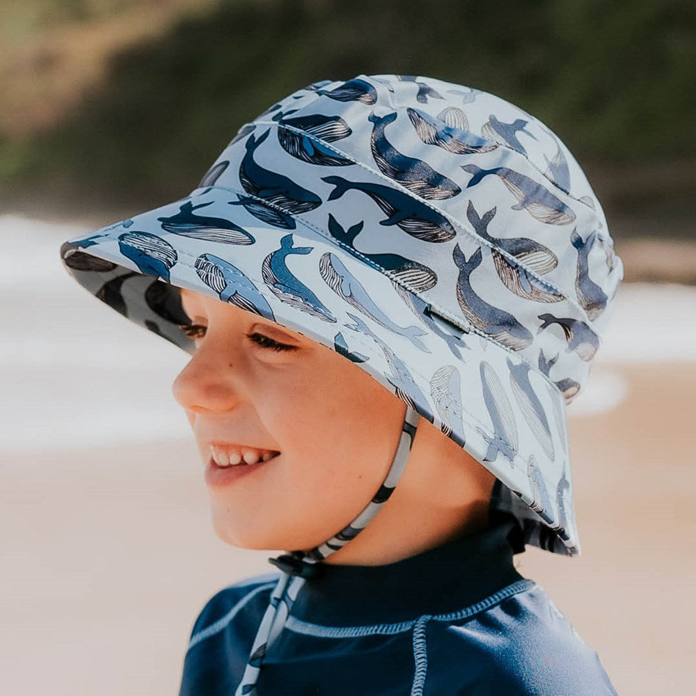 Bedhead - Kids Classic Swim Bucket Hat - Whale