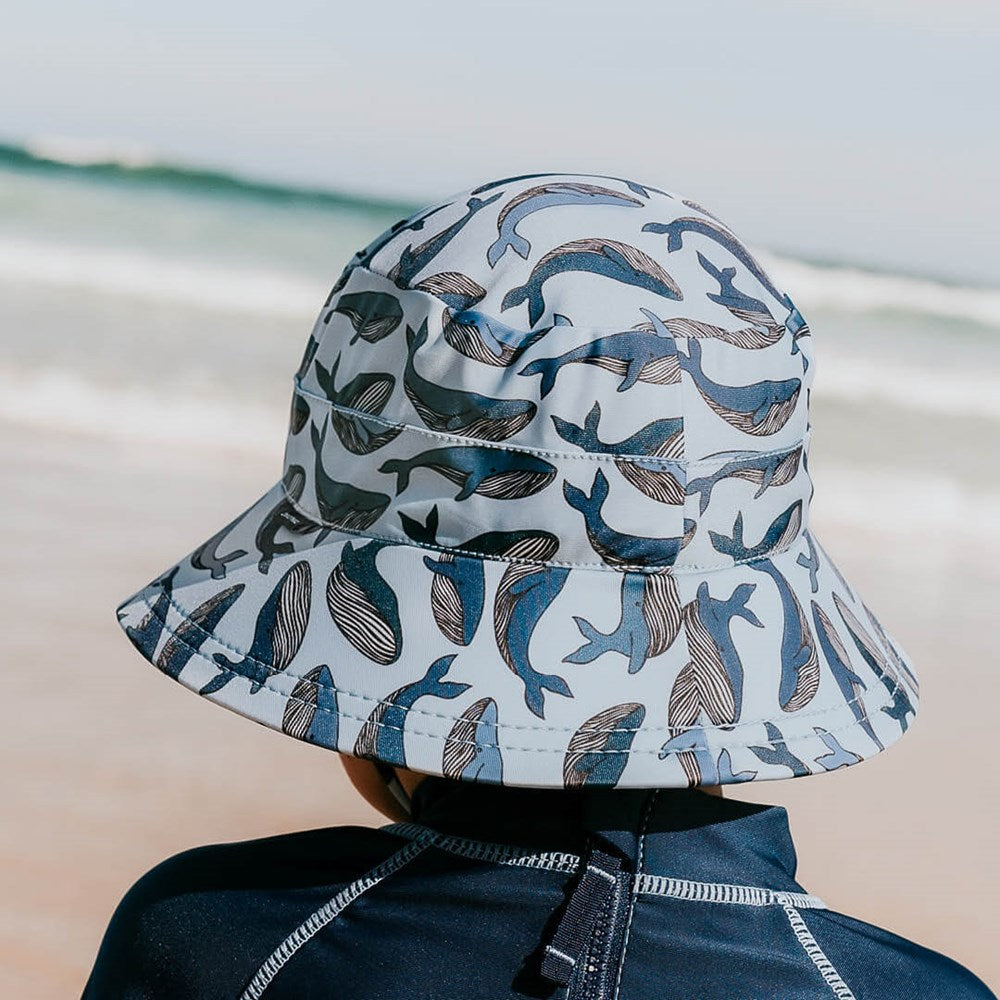 Bedhead - Kids Classic Swim Bucket Hat - Whale