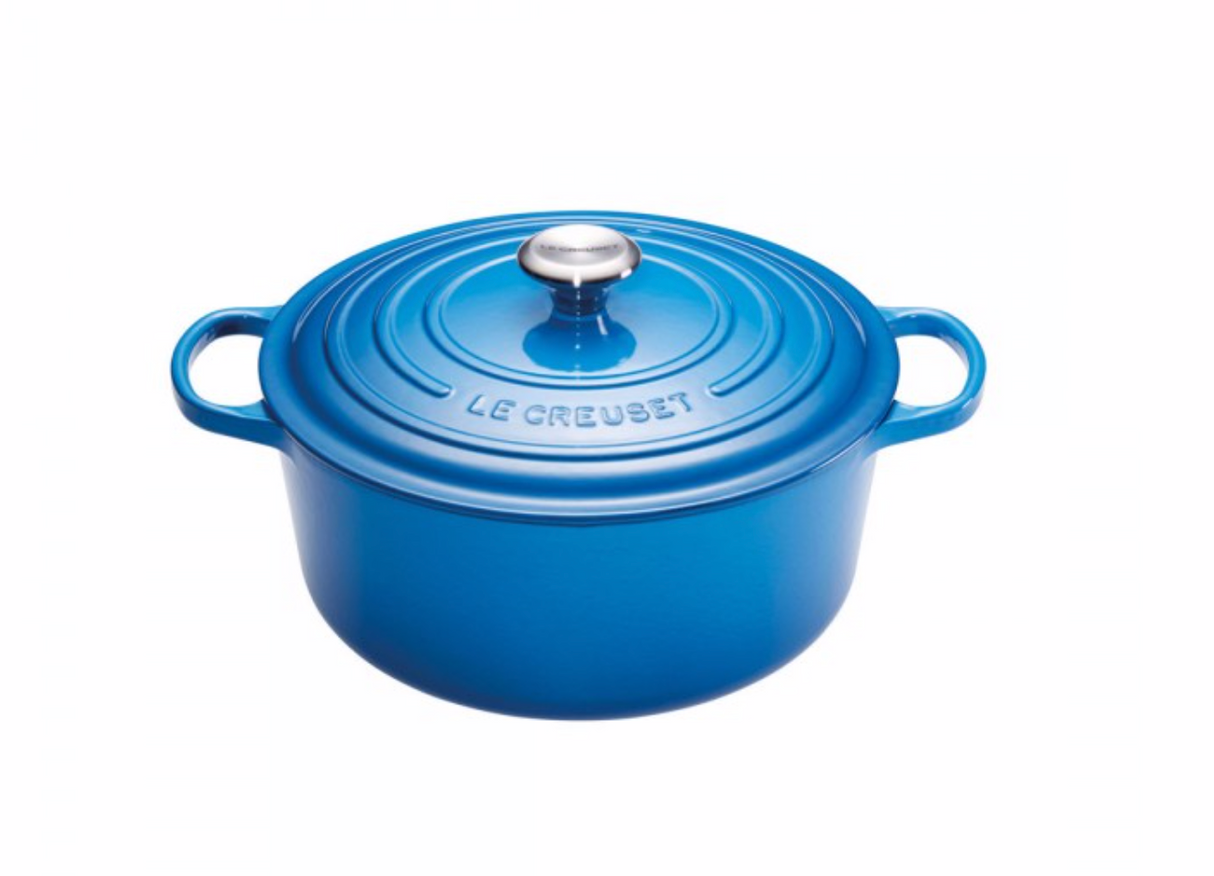 Le Creuset 簽名圓形砂鍋 24 SSKnob 