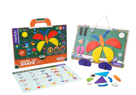 Mier Magnetic Pad - Shapes Puzzle