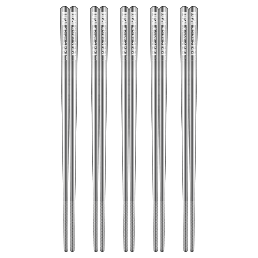 Perfect - 316 stainless Chopstick Set (23cm, 5 pairs)