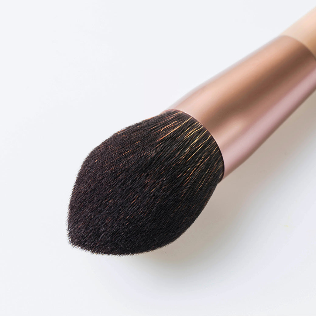 Lamsamyick Loose Powder Pressed Makeup Setting Brush (milk tea)