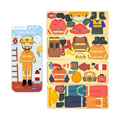 Mier Magnetic Puzzle Box - Firefighter